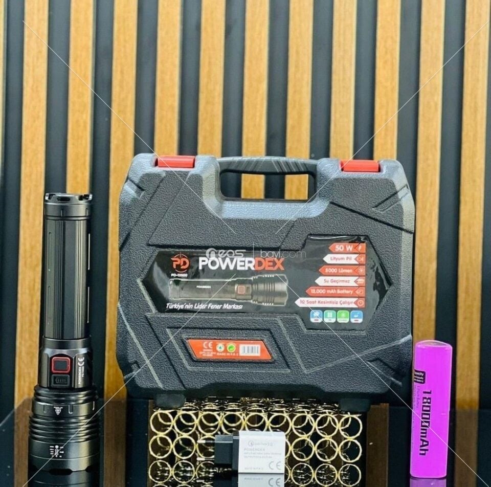 Powerdex Pd-12500 50 watt Profesyonel Avcı Feneri