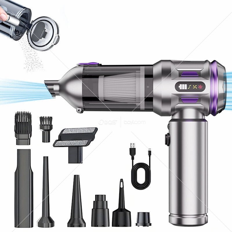 ARAÇ SÜPÜRGESİ 20.000RPM PA PROFESYONEL DAHA  GÜÇLÜ VE DAHA UZUN SÜRE ŞARJ KAPASİTELİ