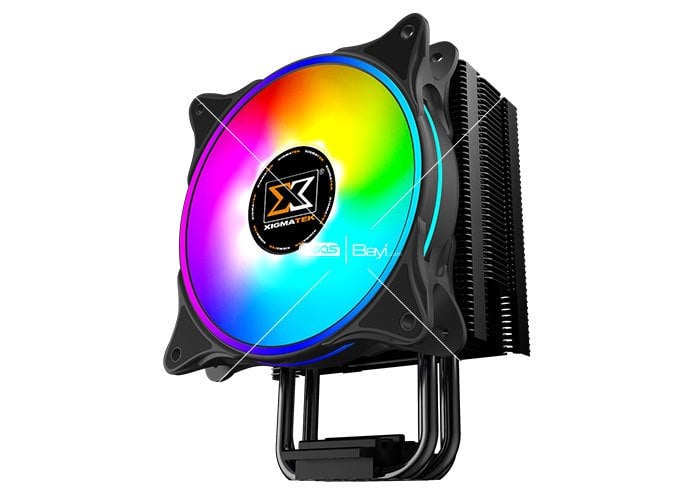 XIGMATEK WINDPOWER 1264 INTEL/AMD 1x120mm AT120 RAINBOW PWM FAN İŞLEMCİ SOĞUTUCU
