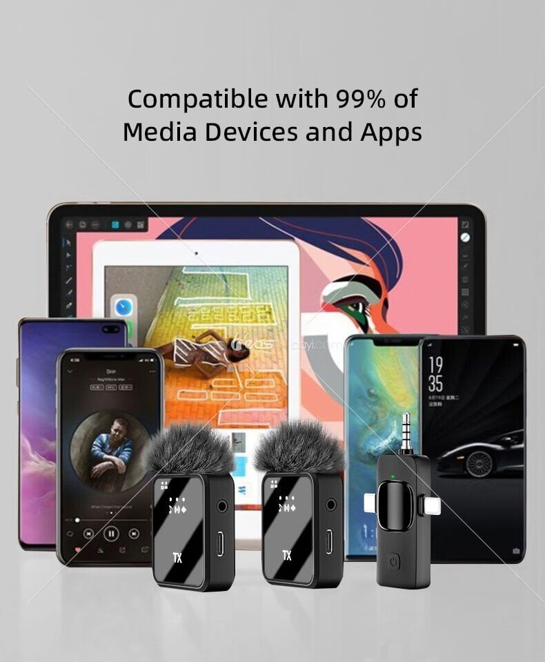 CANLI YAYIN - VLOG VE KONUŞMA MİKROFONU