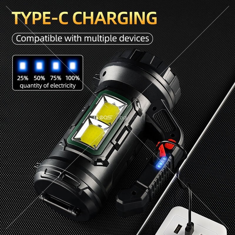 TORNAVİDA+LOKMALI METRELİ EL FENERİ