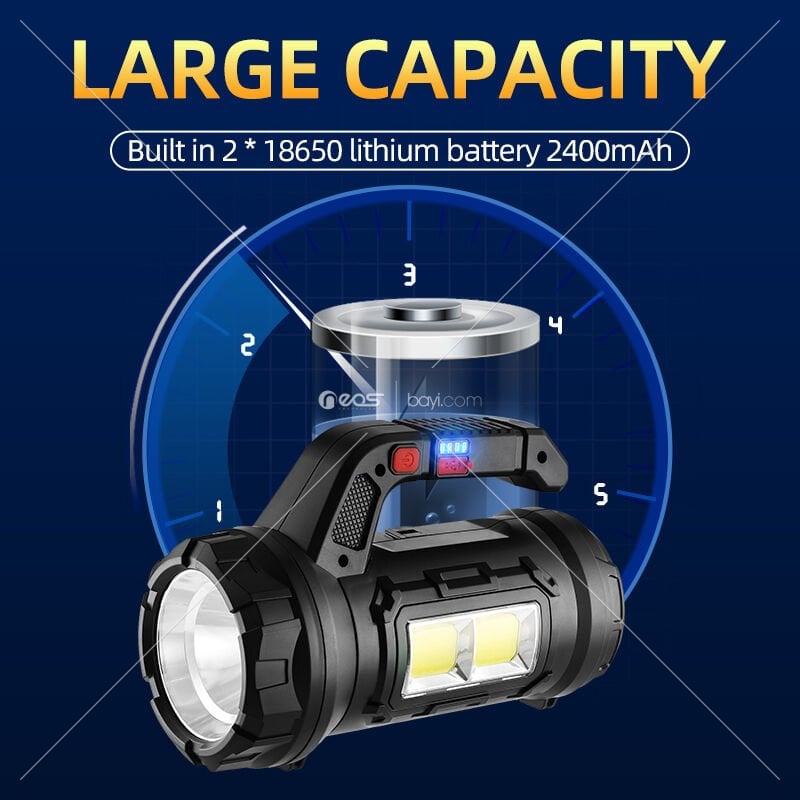 TORNAVİDA+LOKMALI METRELİ EL FENERİ