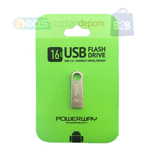 Powerway 16GB USB 2.0 Flash Bellek
