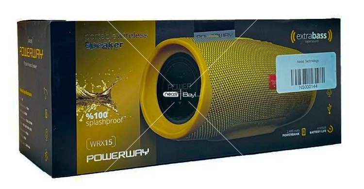 Ses Bombası Orjinal Powerway WRX15 Bluetooth Speaker