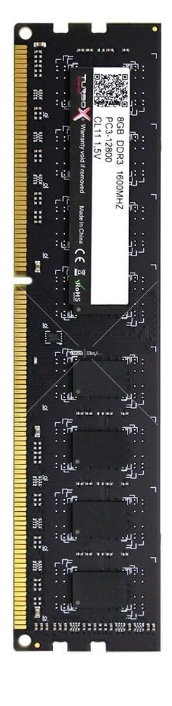 Turbox 8GB DDR3 1600Mhz CL11 Masaüstü Ram