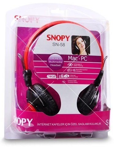 Snopy SN-58 Mikrofonlu Kulaklık