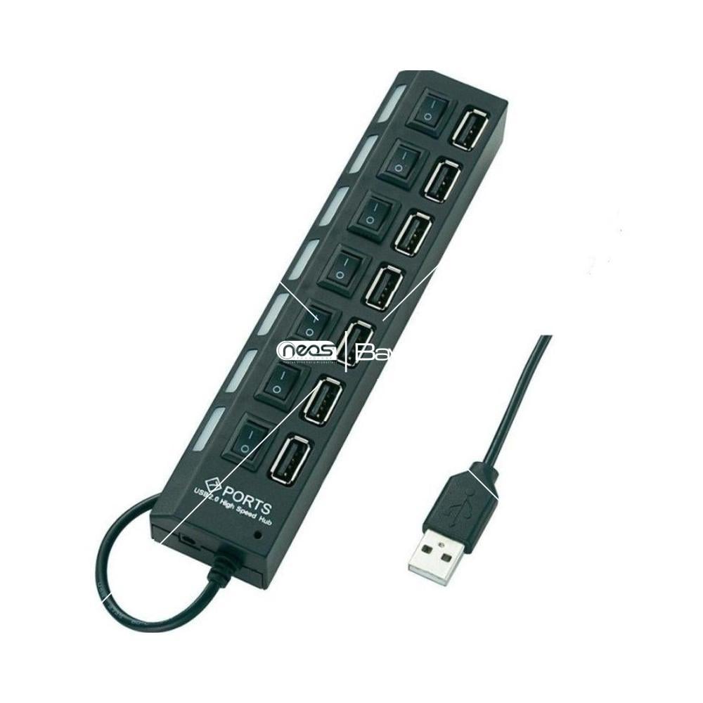 Hadron Hd103/100 Usb 2.0 Hub 7 Port HD103