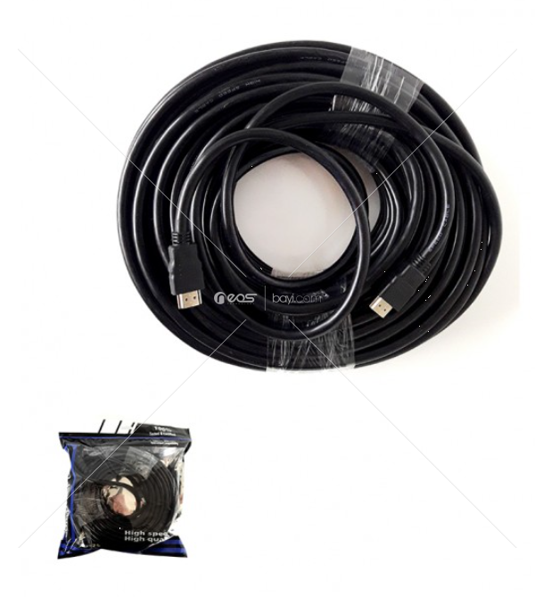 PL-8024 HDMI POŞETLİ KABLO 25M-SİYAH