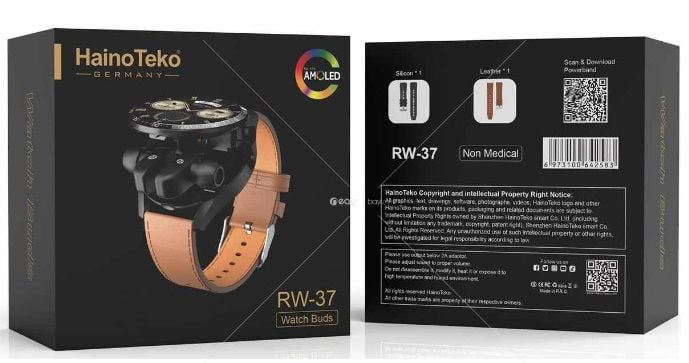 Anroid Akıllı Saat ve Kulaklık Combo Paket
