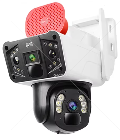 OKAM 3041 WİFİ PTZ 6MP KAMERA 3 LENS+SİREN