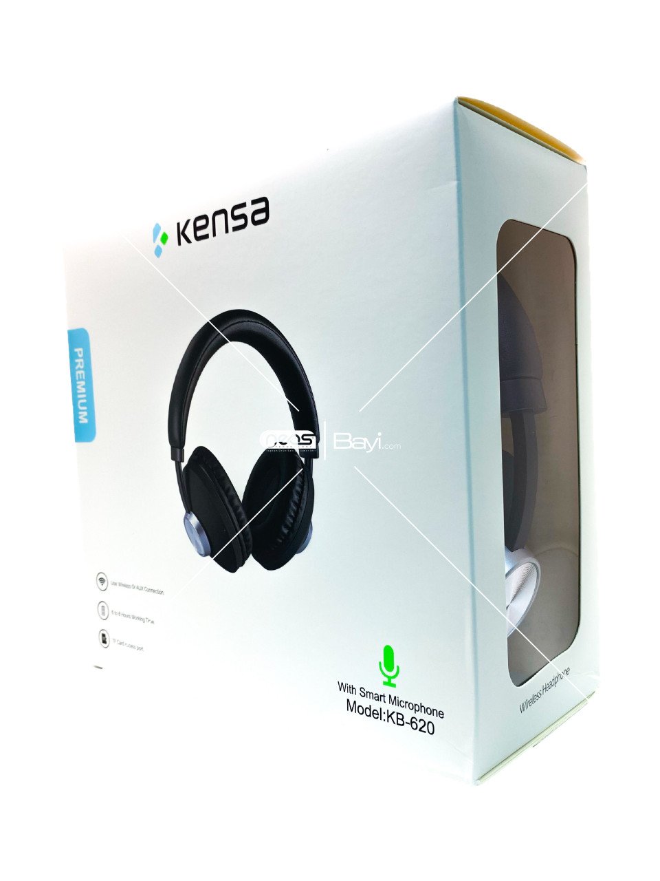 Kensa KB-620 Wireless Headset TF Card Black