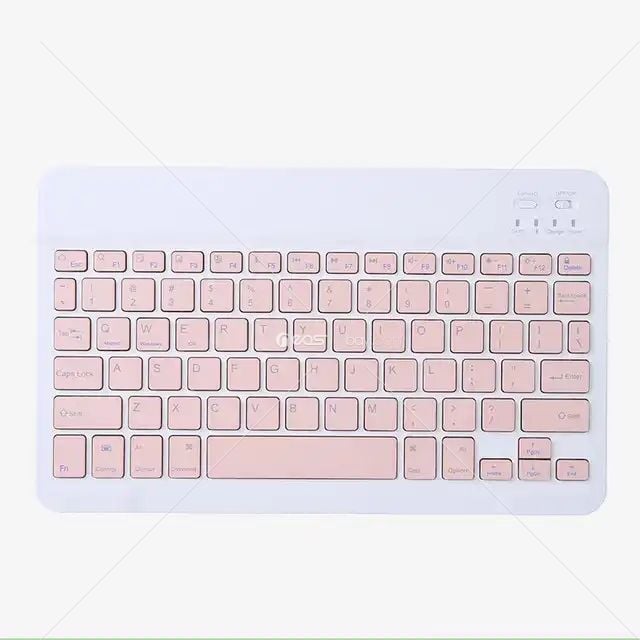 Apple Teclado iPad Xiaomi Samsung Huawei Telefon Tablet Kablosuz Klavye Android IOS Windows İçin Kablosuz Klavye ( RENK KARISIK GELİCEKTİR)