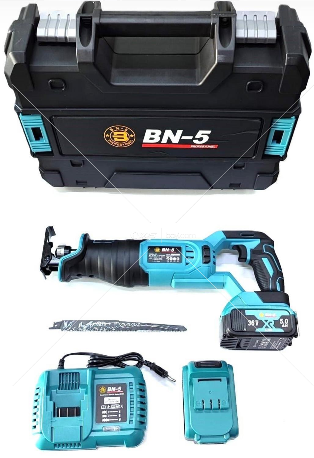 BN-5 ŞARJZLI TİLKİ KUYRUĞU ÇİFT BATARYA HIZLI ŞARJZ ÜNİTELİ (SARI VE MAVİ) KARISIK