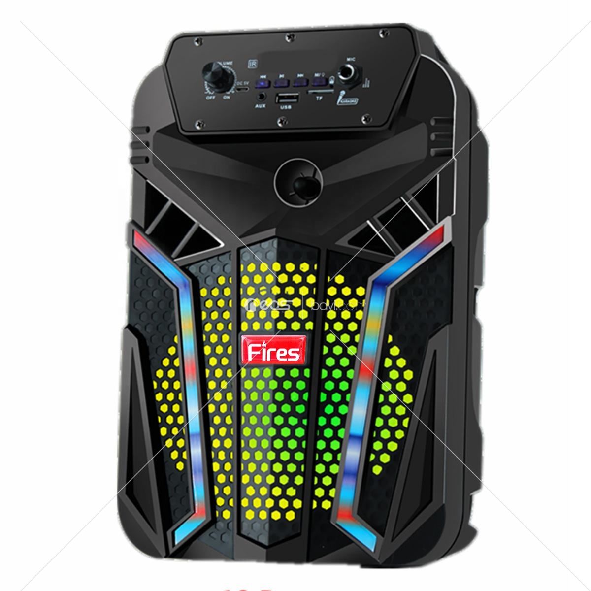 MİKROFONLU SPEAKER PL-4435 BT,SD,SUB GİRİŞLİ RGB IŞIKLI