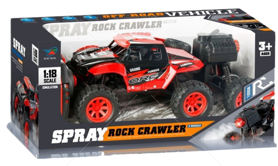 UZAKTAN KUMANDALI DUMANLI 1:18 SCALE OFF-ROAD 299A (RENK KARIŞIK)