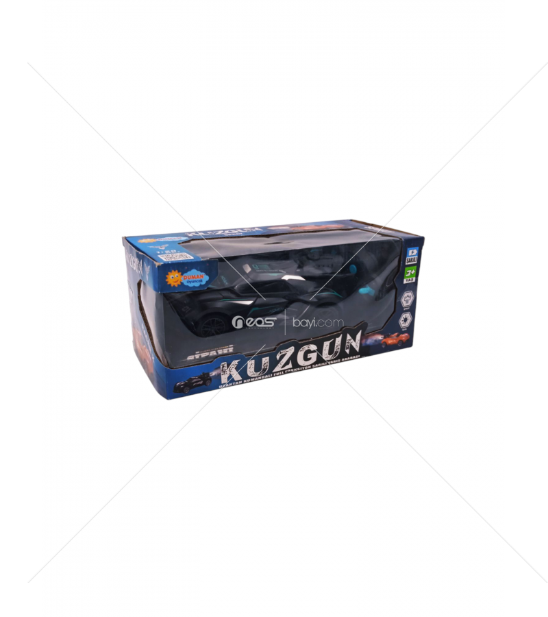 KUZGUN UZAKTAN KUMANDALI FULL KASİYON ŞARJZLI YARIŞ ARABASI 3+YAŞ (RENK KARIŞIK)