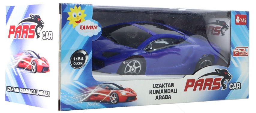 1:24 Pilli Uzaktan Kumandalı 2 Fonksiyonlu Lacivert Pars Lamborgini (RENK KARISIK)