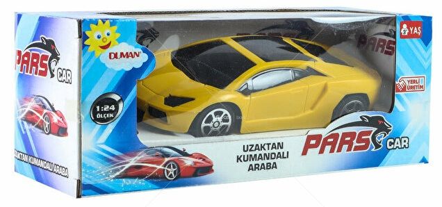 1:24 Pilli Uzaktan Kumandalı 2 Fonksiyonlu Lacivert Pars Lamborgini (RENK KARISIK)