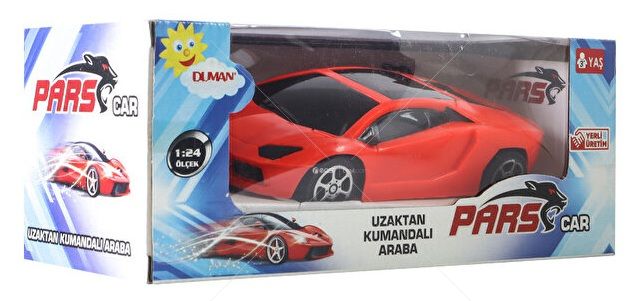 1:24 Pilli Uzaktan Kumandalı 2 Fonksiyonlu Lacivert Pars Lamborgini (RENK KARISIK)