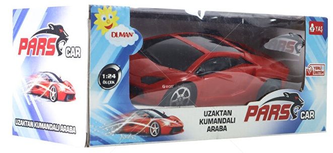 1:24 Pilli Uzaktan Kumandalı 2 Fonksiyonlu Lacivert Pars Lamborgini (RENK KARISIK)