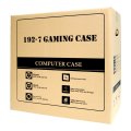 Gaming 400w Psu 4xSingle Color Red Fan 1x3.0 Usb Mid Tower Oyuncu Bilgisayar Kasası BD9917494