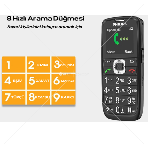 PHİLİPS S200 Cep Telefonu