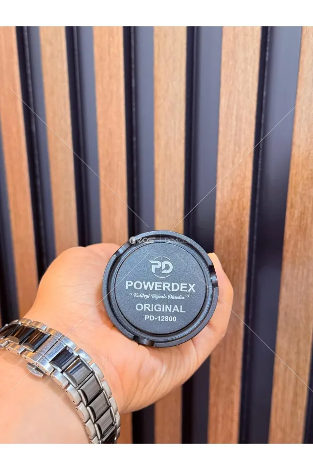 Powerdex Pd-12800 Su Geçirmez 45 Watt 4500 Lümen Süper Güçlü Led Profesyonel Şarjlı El Feneri Siyah