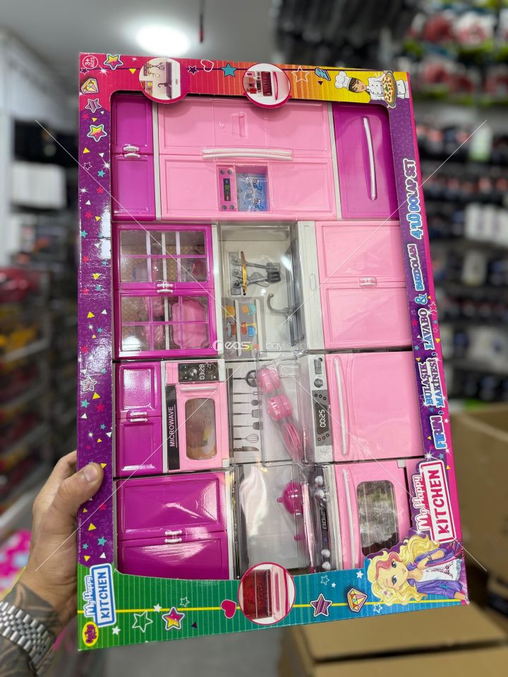 02313 4LU MUTFAK DOLAP SETI*12* MY HAPPY KITCHEN