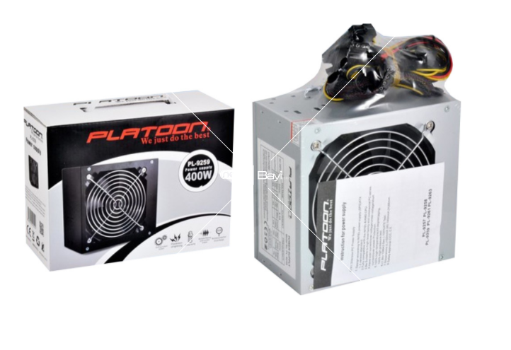 Platoon PL-9259 400W Power Supply,Kutulu Power Supply 12Cm