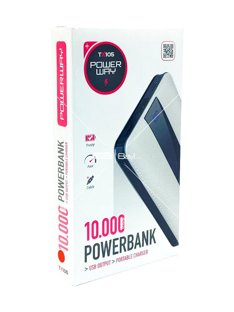 Powerway TX105 Powerbank 10.000mAh