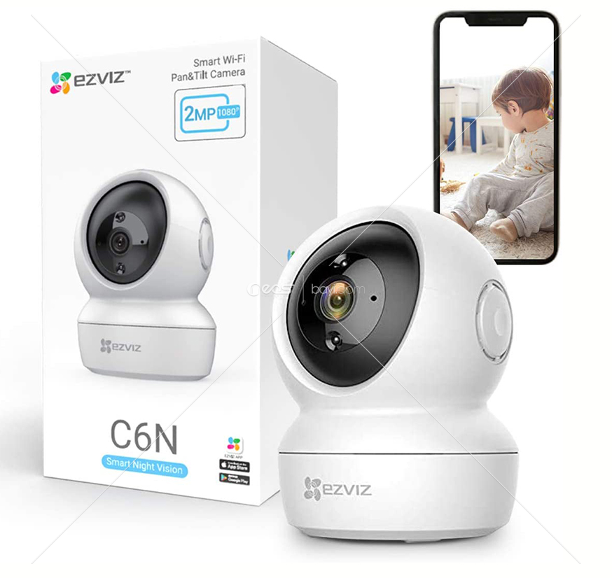 Ezviz CS-H6C 2 MP 1080p Wi-Fi Pan-Tilt Ev Tipi Kamera