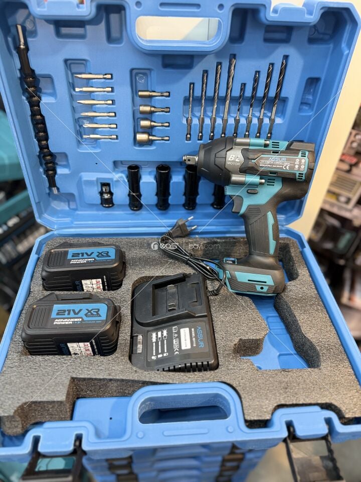 ASSUR 1100NM TORK SOMUN SÖKME+BİTS UÇ SAYESİNDE NORMAL MATKAP