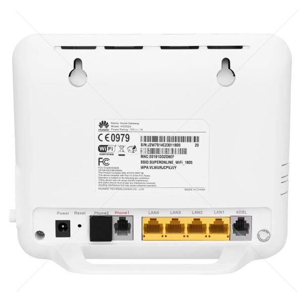 Huawei 300 Mbps 4 Port Kablosuz VDSL+Adsl 2/2+ Modem