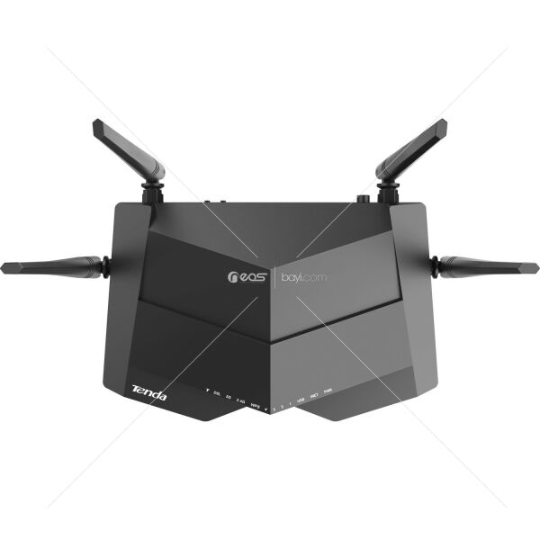 Tenda V12 AC1200 Mbps Dual Band Kablosuz 4 x Gigabit Port Vdsl/adsl Modem Router ( Super Vdsl Profil 35B)