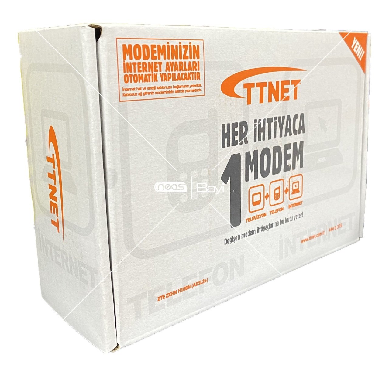 Zte 300Mbps 4 Port Kablosuz ADSL2+ Modem/Router/WPS (ZXHN-H108N)