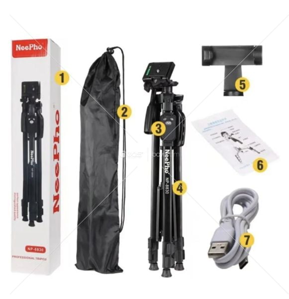 8830 155 cm Bluetooth Kumandalı Profesyonel Telefon Tutucu