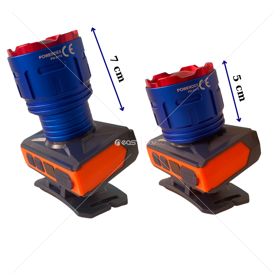 Powerdex PD-2172 Sensörlü Profesyonel Kafa Lambası 3000 Lümen