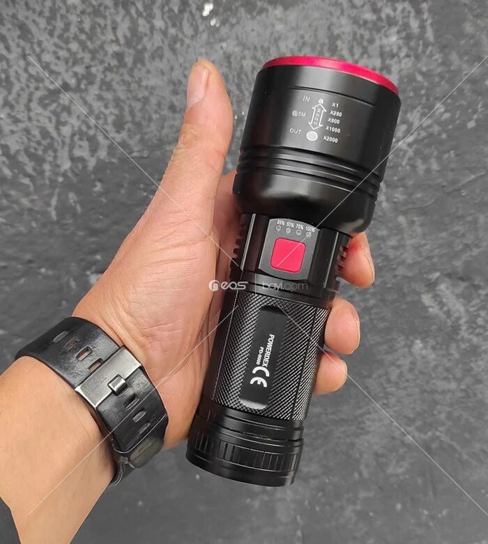 Powerdex PD-9000 Profesyonel Şarjlı Avcı Feneri 20 Watt