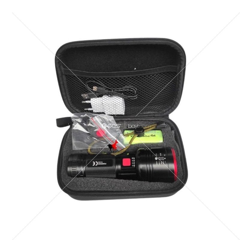 Powerdex PD-9000 Profesyonel Şarjlı Avcı Feneri 20 Watt