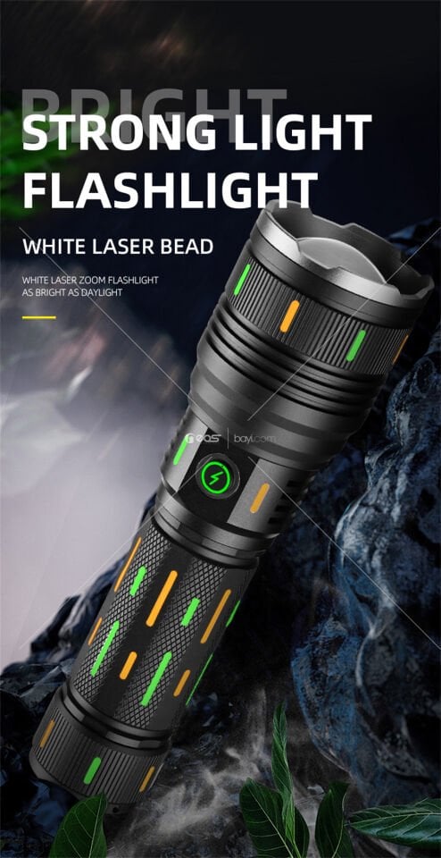 GOLD ORION OR-G66Y ÇOK FONKSİYONLU ŞARJ EDİLEBİLİR EL FENERİ