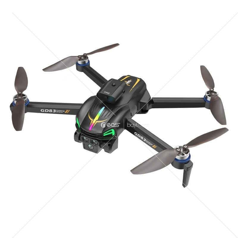 GD83 HD 4K çift kamera GPS katlanabilir RC Dron ile profesyonel RC Drones akıllı beni takip geniş açı Mini FPV oyuncaklar Drone