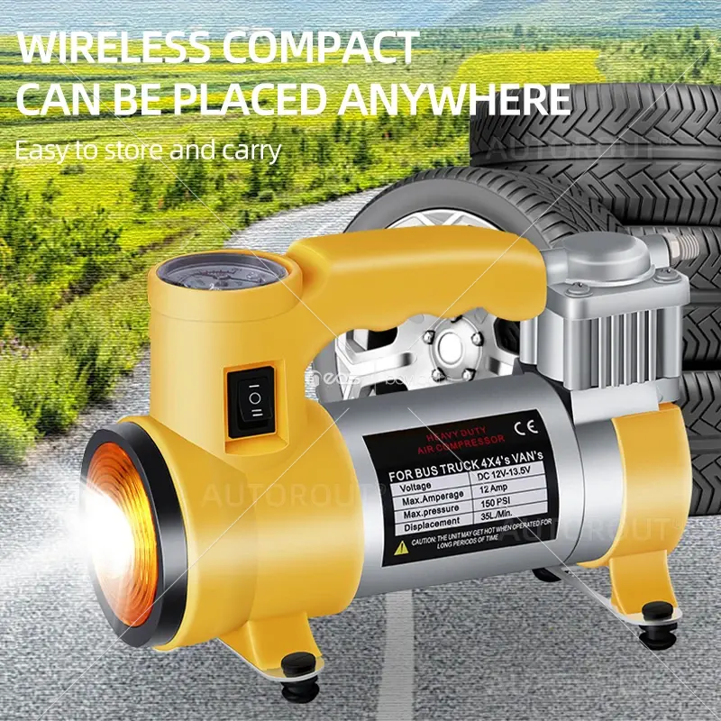 ARAÇ KOMPRESÖR 12V 150PSİ LASTİK ŞİŞİRME