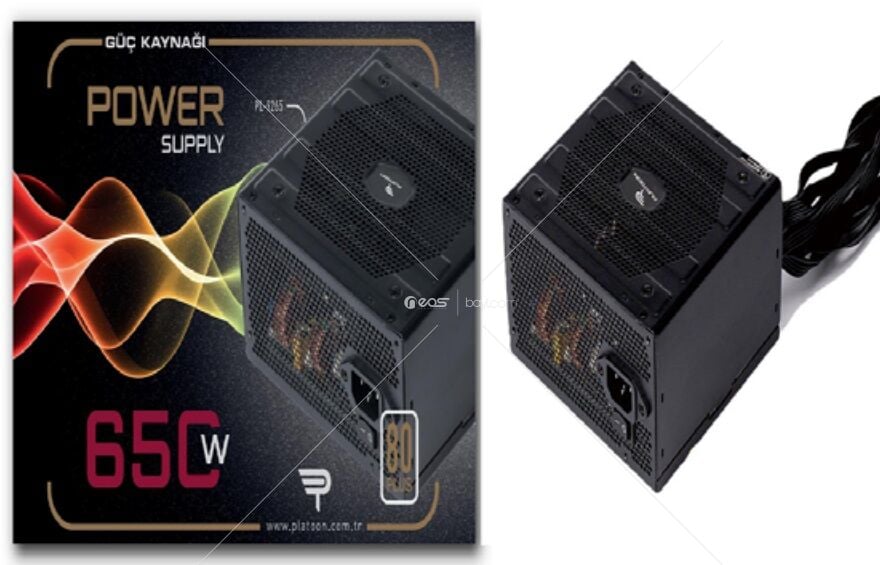 PL-9265 650W KUTULU POWER SUPPLY (80 PLUS)