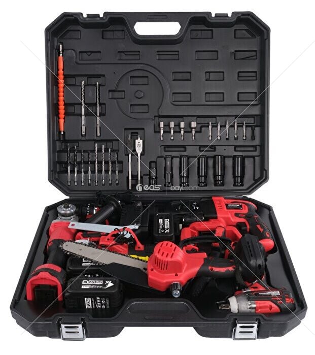 DAFLONG 6'LI SET DAL BUDAMA MAKİNASI+DİJİTAL MAKAS ( KIRMIZI VE MAVİ RENK KARIŞIK GELECEKTİR )