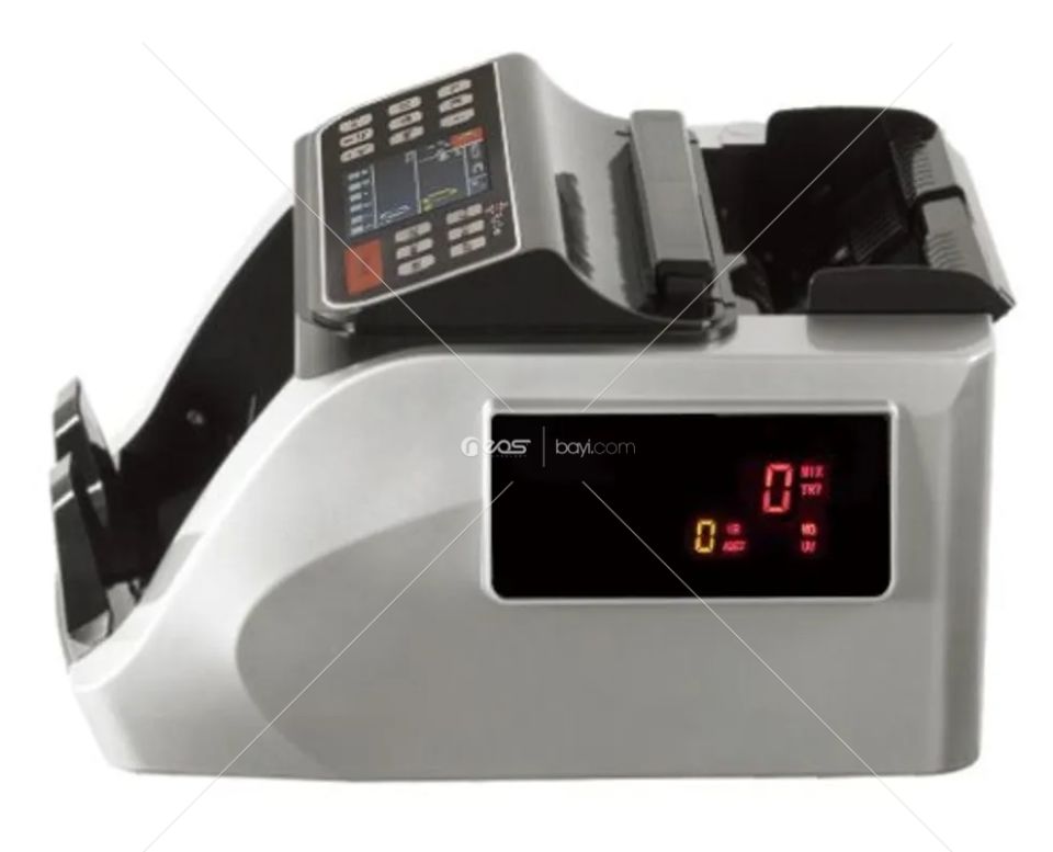 Para Sayma Makinası YAN Panel LCD Süper HIZLI Black