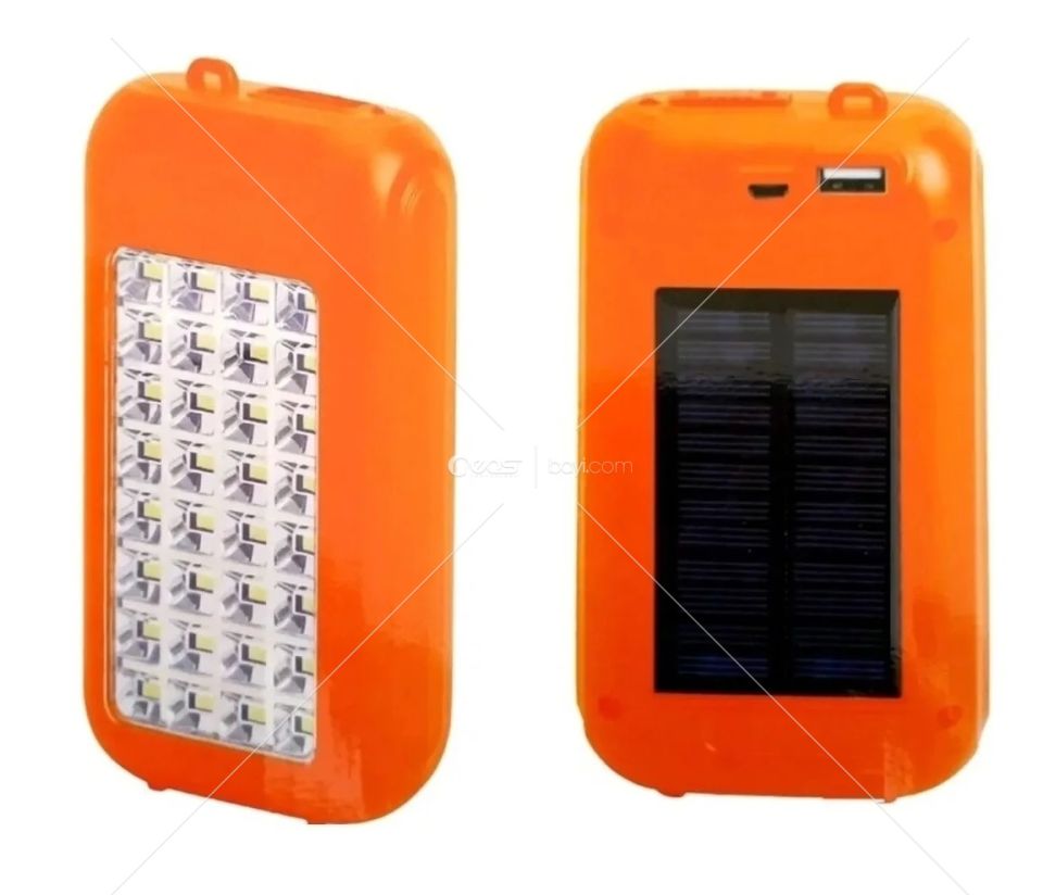 Gold Silver GS-875 Güneş Enerjili Powerbank Özellikli Işıldak