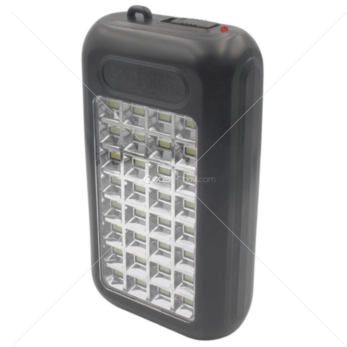 Gold Silver GS-875 Güneş Enerjili Powerbank Özellikli Işıldak