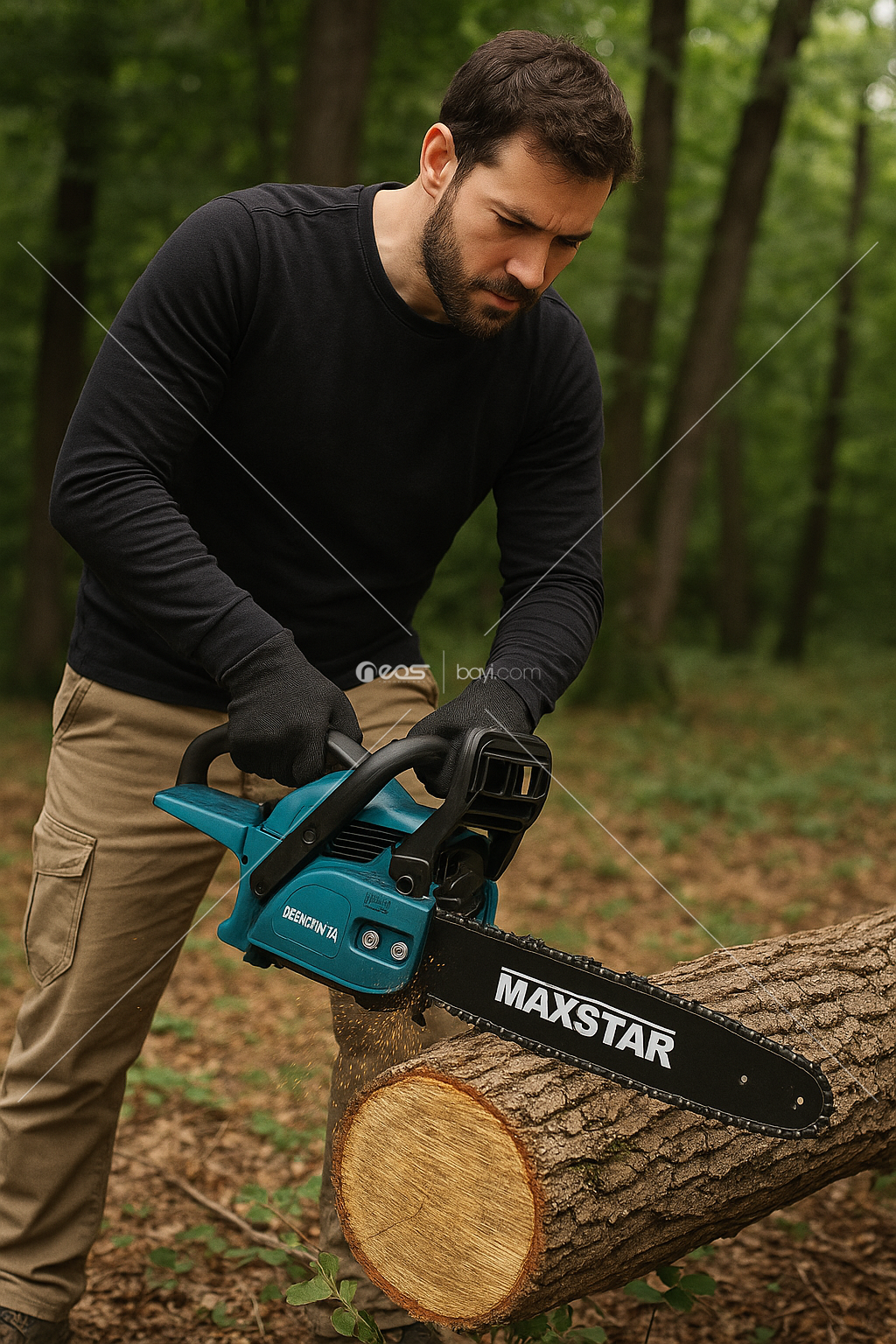 MAXSTAR TT-2500 BENZİNLİ 25CC 0.9KW 7500PRM 12'' HASSAS KESİM UYUMLU