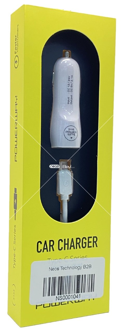 X133 Powerway 2.1A Type-C Set