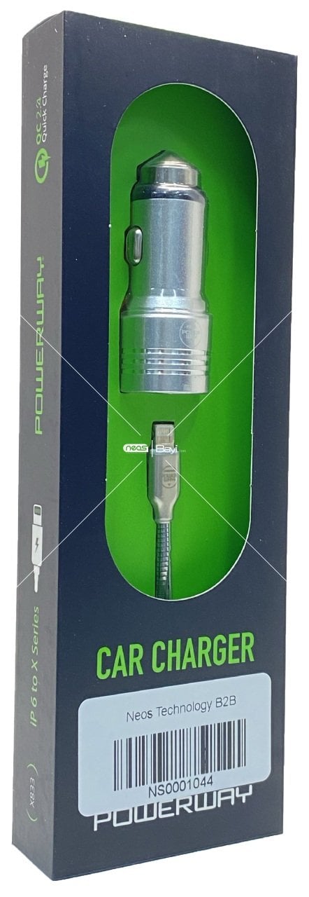 X833 Powerway 2.1A İphone SET Metal